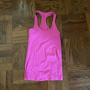 Lululemon Pink Racerback Tank Top